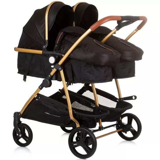 Carucior gemeni 3 in 1 Chipolino Duo Smart Obsidian Gold Carucior gemeni 3 in 1 Chipolino Duo Smart Obsidian Gold