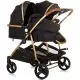 Carucior gemeni 3 in 1 Chipolino Duo Smart Obsidian Leaves Carucior gemeni 3 in 1 Chipolino Duo Smart Obsidian Leaves