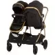 Carucior gemeni 3 in 1 Chipolino Duo Smart Obsidian Leaves Carucior gemeni 3 in 1 Chipolino Duo Smart Obsidian Leaves