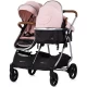 Carucior gemeni Chipolino Duo Smart 3 in 1 Pink Marshmallow Carucior gemeni Chipolino Duo Smart 3 in 1 Pink Marshmallow
