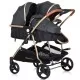 Carucior gemeni Chipolino Duo Smart 3 in 1 Raven Carucior gemeni Chipolino Duo Smart 3 in 1 Raven