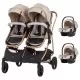Carucior gemeni Chipolino Duo Smart 3 in 1 Sand Carucior gemeni Chipolino Duo Smart 3 in 1 Sand