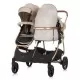 Carucior gemeni Chipolino Duo Smart 3 in 1 Sand Carucior gemeni Chipolino Duo Smart 3 in 1 Sand