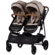 Carucior gemeni Chipolino Duo Smart 3 in 1 Tiramisu Carucior gemeni Chipolino Duo Smart 3 in 1 Tiramisu