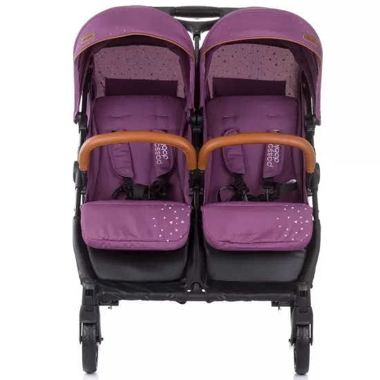 Carucior gemeni Chipolino Passo Doble Lilac Carucior gemeni Chipolino Passo Doble Lilac