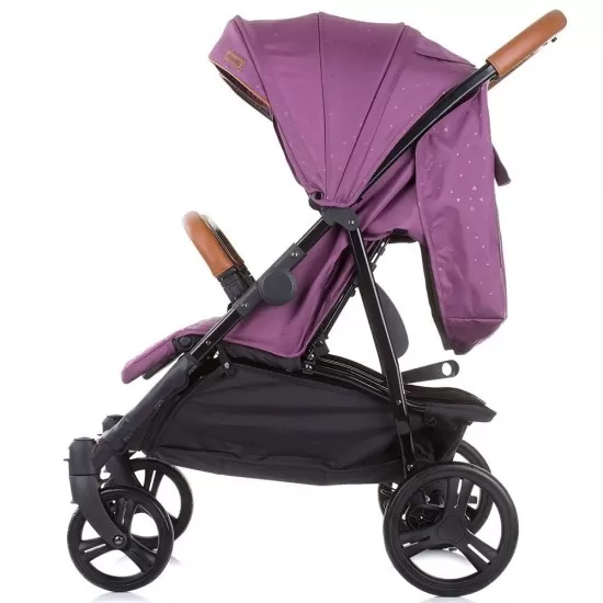 Carucior gemeni Chipolino Passo Doble Lilac Platinum Carucior gemeni Chipolino Passo Doble Lilac Platinum