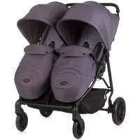 Carucior gemeni Chipolino Top Stars Anthracite