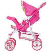 Carucior pentru papusi Chipolino Dolly multicolor
