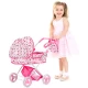 Carucior pentru papusi Chipolino Dora Butterflies Carucior pentru papusi Chipolino Dora Butterflies