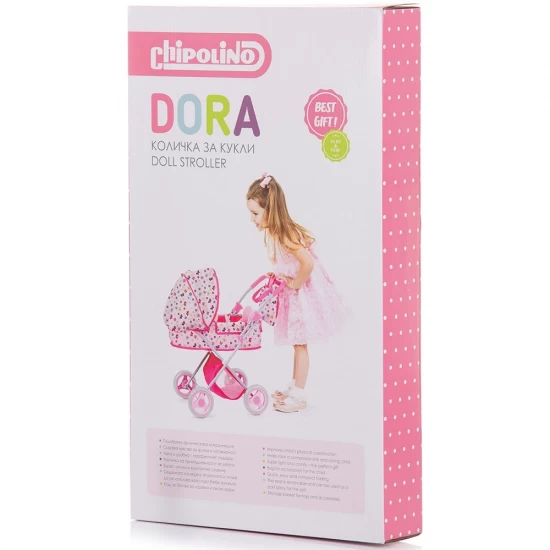 Carucior pentru papusi Chipolino Dora Butterflies Carucior pentru papusi Chipolino Dora Butterflies