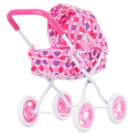 Carucior pentru papusi Chipolino Lora Pink Carucior pentru papusi Chipolino Lora Pink