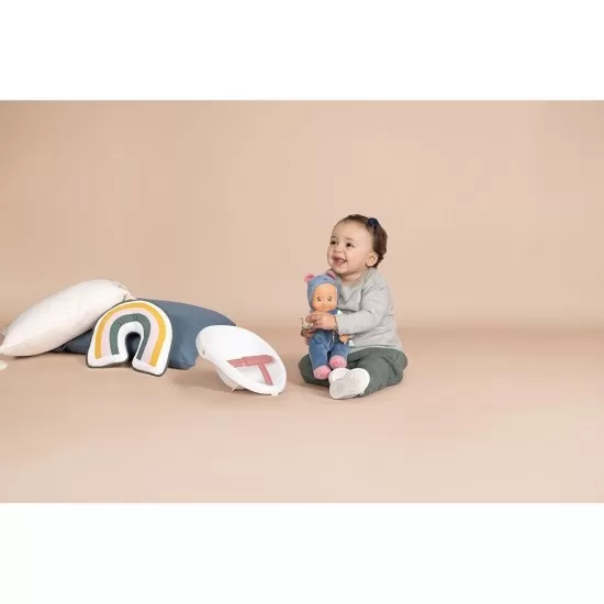 Carucior pentru papusi Smoby Baby Walker 3 in 1 cu papusa Carucior pentru papusi Smoby Baby Walker 3 in 1 cu papusa