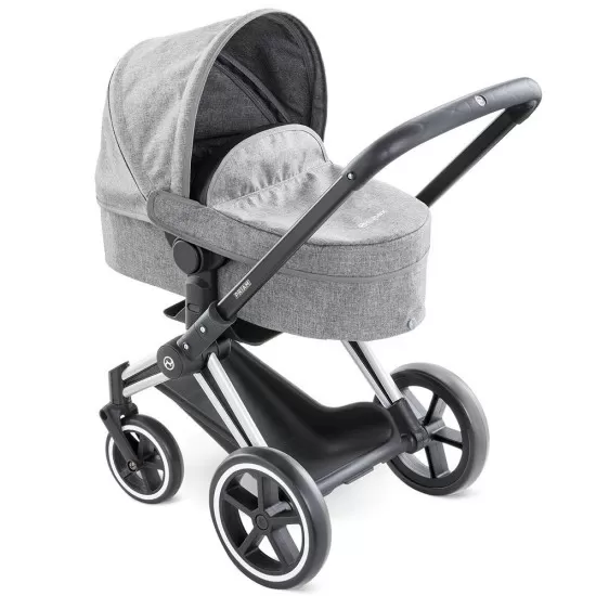 Carucior pentru papusi Smoby Cybex Corolle gri Carucior pentru papusi Smoby Cybex Corolle gri