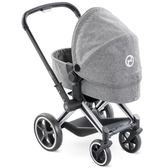 Carucior pentru papusi Smoby Cybex Corolle gri Carucior pentru papusi Smoby Cybex Corolle gri