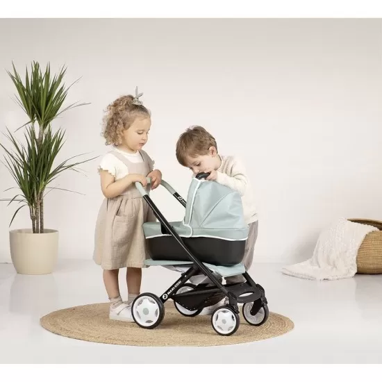 Carucior pentru papusi Smoby Maxi Cosi 3 in 1 Albastru