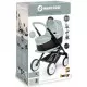 Carucior pentru papusi Smoby Maxi Cosi 3 in 1 Albastru