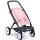 Carucior pentru papusi Smoby Quinny Combi 3 in 1 pink Carucior pentru papusi Smoby Quinny Combi 3 in 1 pink