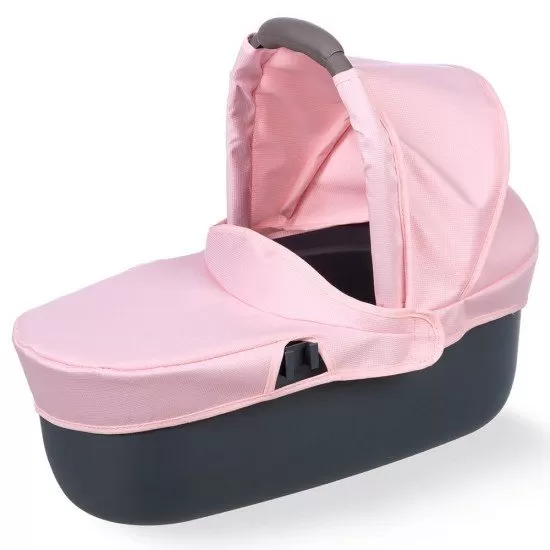 Carucior pentru papusi Smoby Quinny Combi 3 in 1 pink Carucior pentru papusi Smoby Quinny Combi 3 in 1 pink