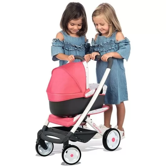Carucior pentru papusi Smoby Quinny Combi 3 in 1