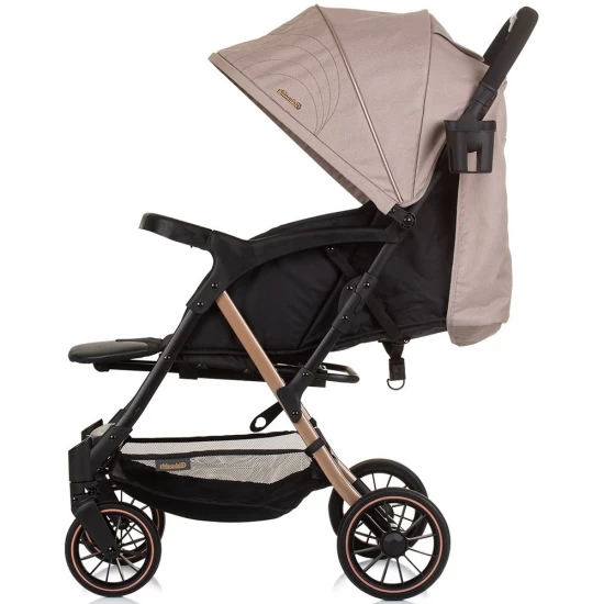 Carucior sport Chipolino Amber cu husa picioare Macadamia Carucior sport Chipolino Amber cu husa picioare Macadamia
