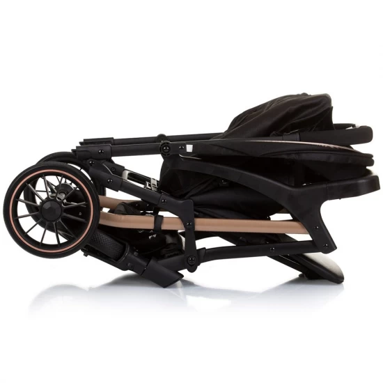 Carucior sport Chipolino Amber cu husa picioare Obsidian Carucior sport Chipolino Amber cu husa picioare Obsidian