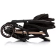 Carucior sport Chipolino Amber cu husa picioare Obsidian Carucior sport Chipolino Amber cu husa picioare Obsidian
