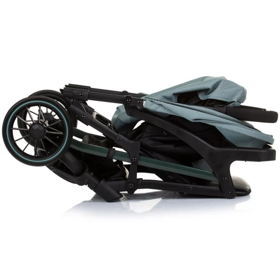 Carucior sport Chipolino Amber cu husa picioare Pastel Green Carucior sport Chipolino Amber cu husa picioare Pastel Green