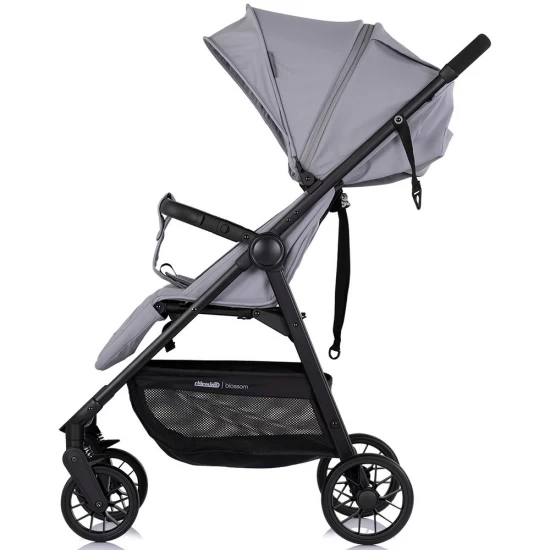 Carucior sport cu spatar reglabil Chipolino Blossom Platinum
