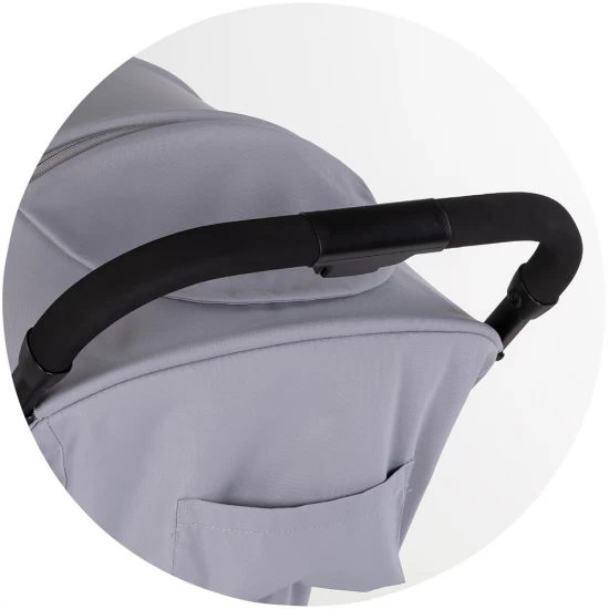 Carucior sport cu spatar reglabil Chipolino Blossom Platinum