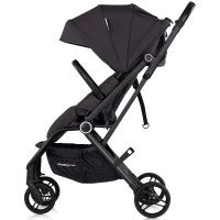 Carucior sport cu sezut rotativ si suport pentru picioare reglabil Chipolino Go Twist Charcoal