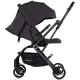 Carucior sport cu sezut rotativ si suport pentru picioare reglabil Chipolino Go Twist Charcoal