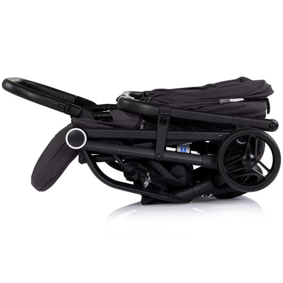 Carucior sport cu sezut rotativ si suport pentru picioare reglabil Chipolino Go Twist Charcoal