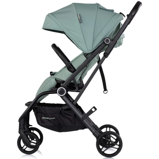 Carucior sport cu sezut rotativ si suport pentru picioare reglabil Chipolino Go Twist Matcha