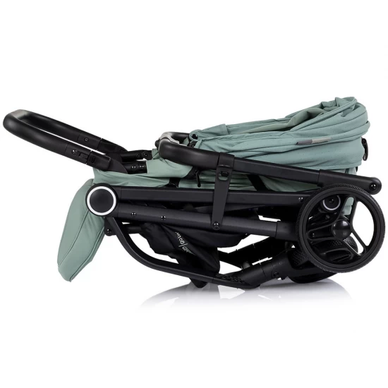 Carucior sport cu sezut rotativ si suport pentru picioare reglabil Chipolino Go Twist Matcha