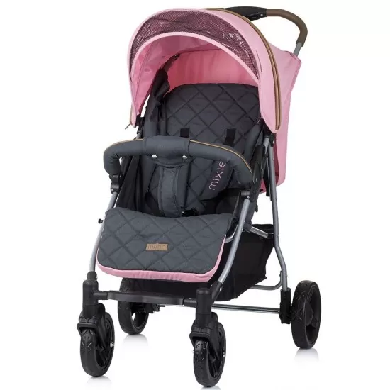 Carucior sport Chipolino Mixie Blush cu husa picioare Carucior sport Chipolino Mixie Blush cu husa picioare