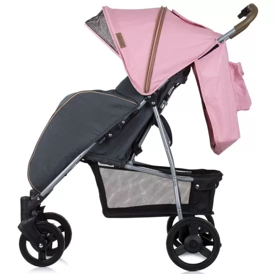 Carucior sport Chipolino Mixie Blush cu husa picioare Carucior sport Chipolino Mixie Blush cu husa picioare