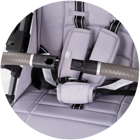 Carucior sport Chipolino Omnia cu maner reversibil Platinum