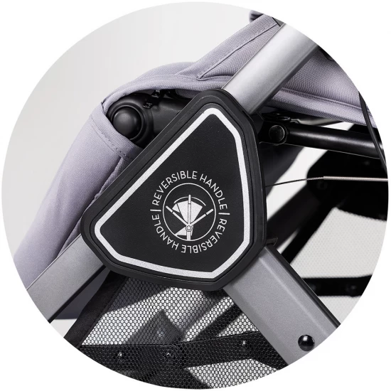 Carucior sport Chipolino Omnia cu maner reversibil Platinum