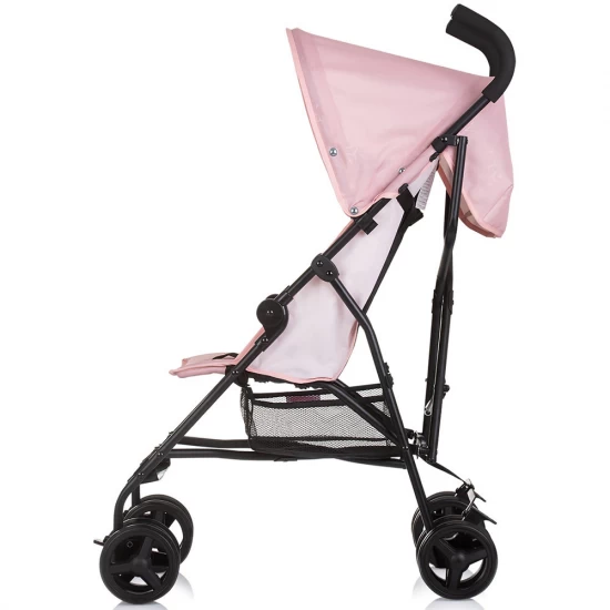 Carucior sport pliabil cu spatar reglabil Chipolino Point Pink Marshmallow