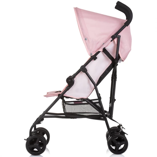 Carucior sport pliabil cu spatar reglabil Chipolino Point Pink Marshmallow