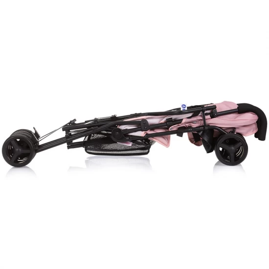 Carucior sport pliabil cu spatar reglabil Chipolino Point Pink Marshmallow