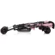 Carucior sport pliabil cu spatar reglabil Chipolino Point Pink Marshmallow
