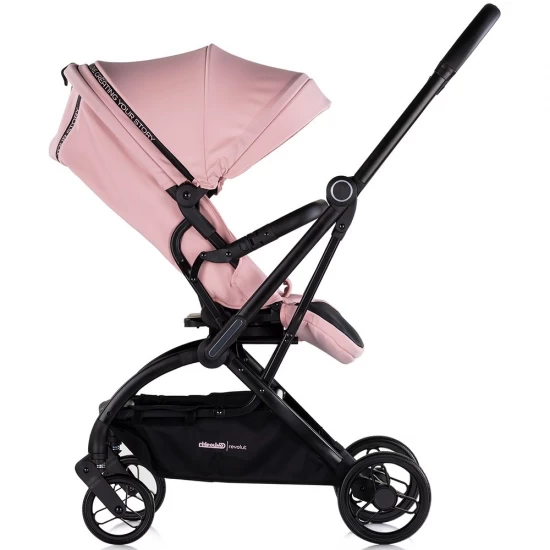 Carucior sport Chipolino Revolut cu sezut rotativ Pink Marshmallow Carucior sport Chipolino Revolut cu sezut rotativ Pink Marshmallow