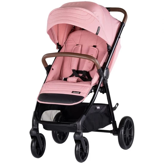 Carucior sport Chipolino Ultera cu husa picioare Pink Marshmallow Carucior sport Chipolino Ultera cu husa picioare Pink Marshmallow