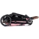 Carucior sport Chipolino Ultera cu husa picioare Pink Marshmallow Carucior sport Chipolino Ultera cu husa picioare Pink Marshmallow