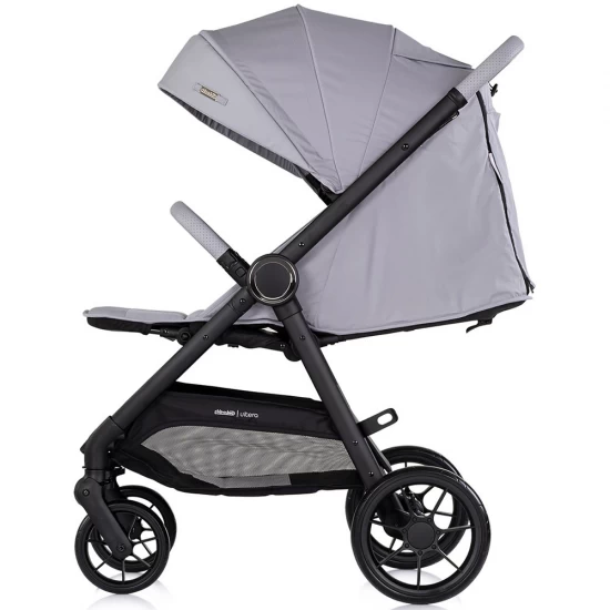 Carucior sport Chipolino Ultera cu husa picioare Platinum