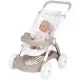 Carucior sport pentru papusi Smoby Baby Nurse Poussette Crem