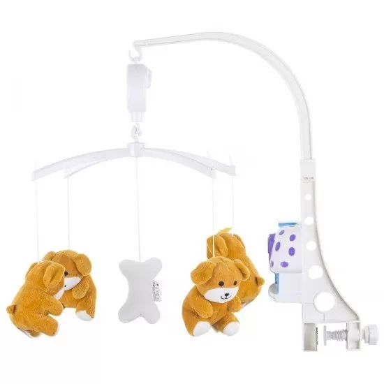 Carusel muzical pentru patut Chipolino Puppies Carusel muzical pentru patut Chipolino Puppies