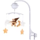 Carusel muzical pentru patut cu proiector Chipolino Bear