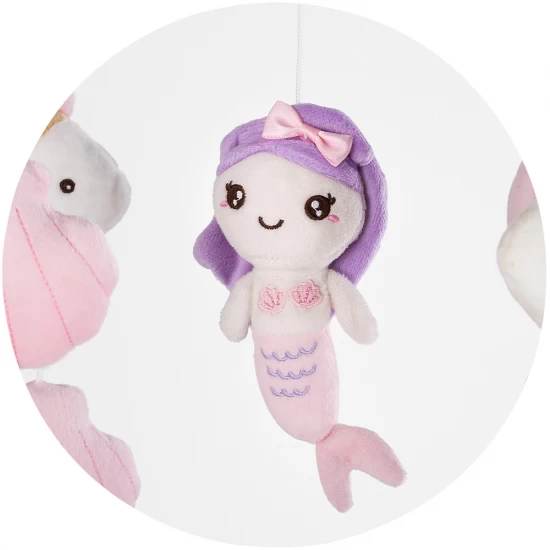 Carusel muzical pentru patut cu proiector Chipolino Mermaid